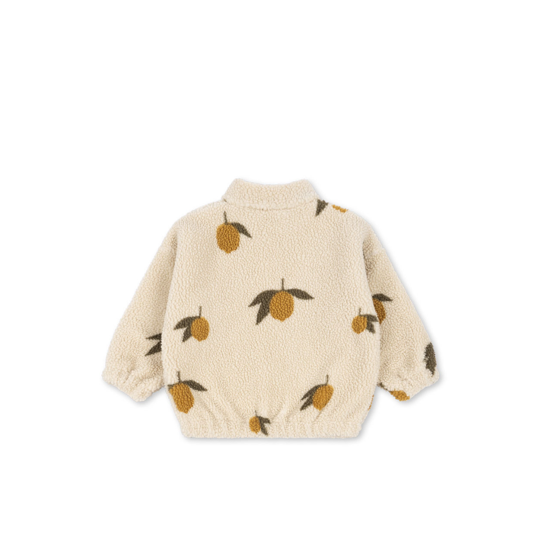 Jody Teddy Jacke - lemon