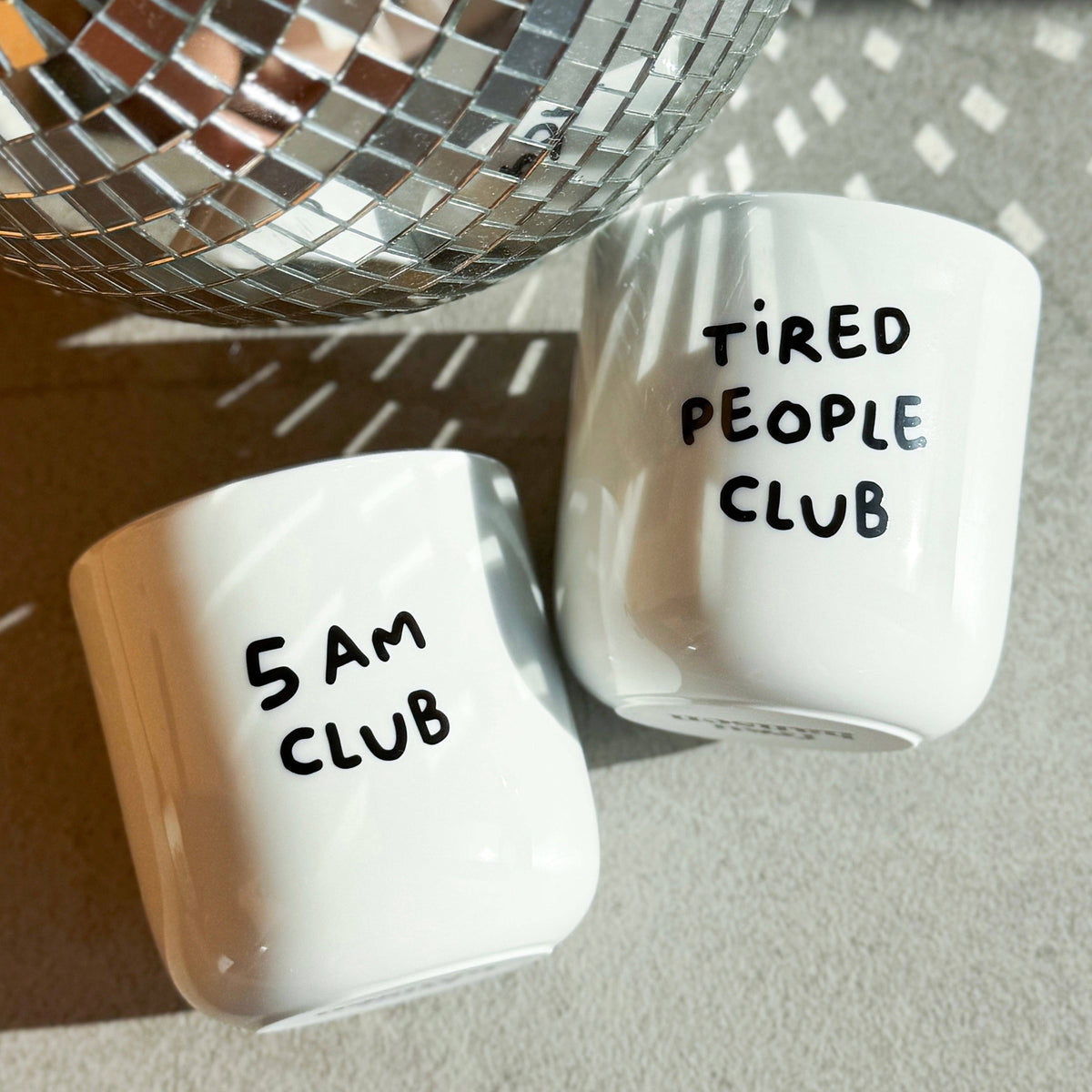 Becher Tired People Club