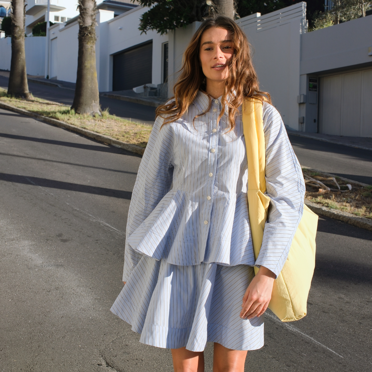 Puffy Mom Bag Butter yellow