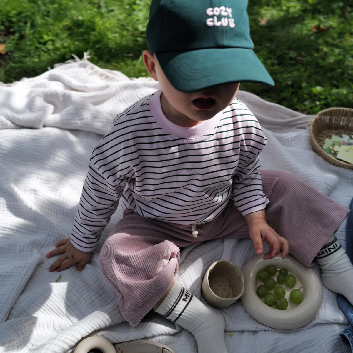 Longsleeve rosa/gestreift KIDS