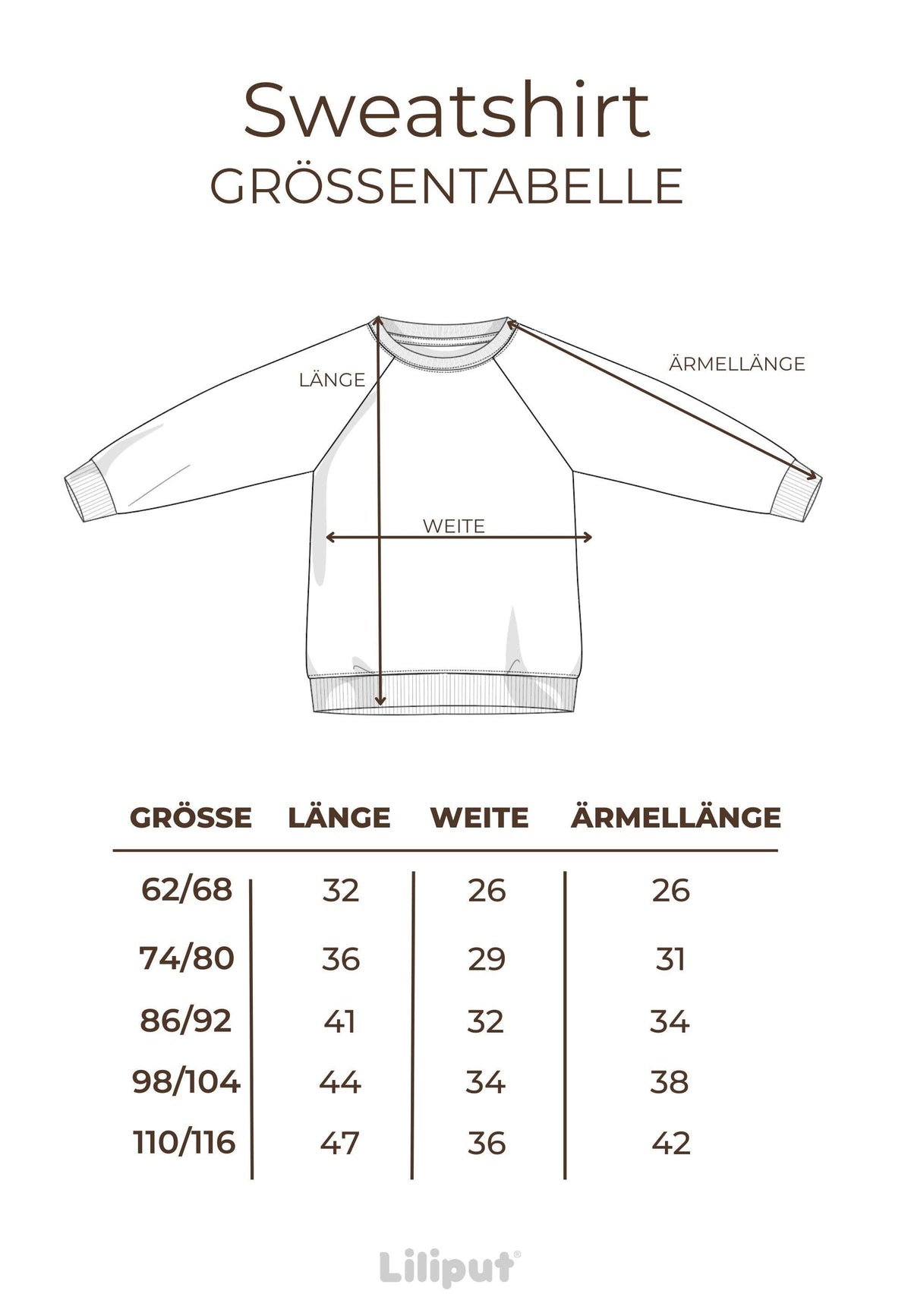Love Bloom Sweatshirt hellblau Mini and Me Edition