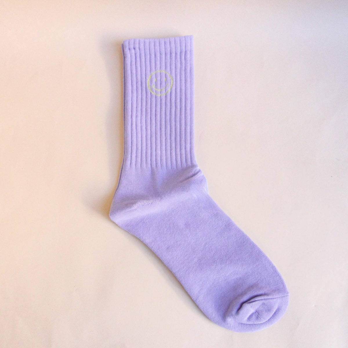 Socken "Smilie Lila"
