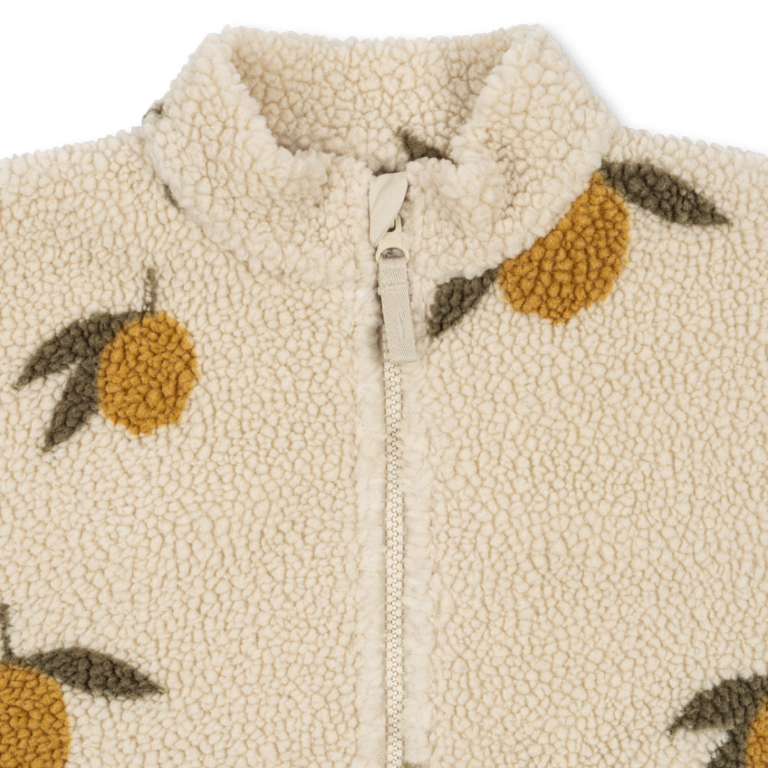 Jody Teddy Jacke - lemon