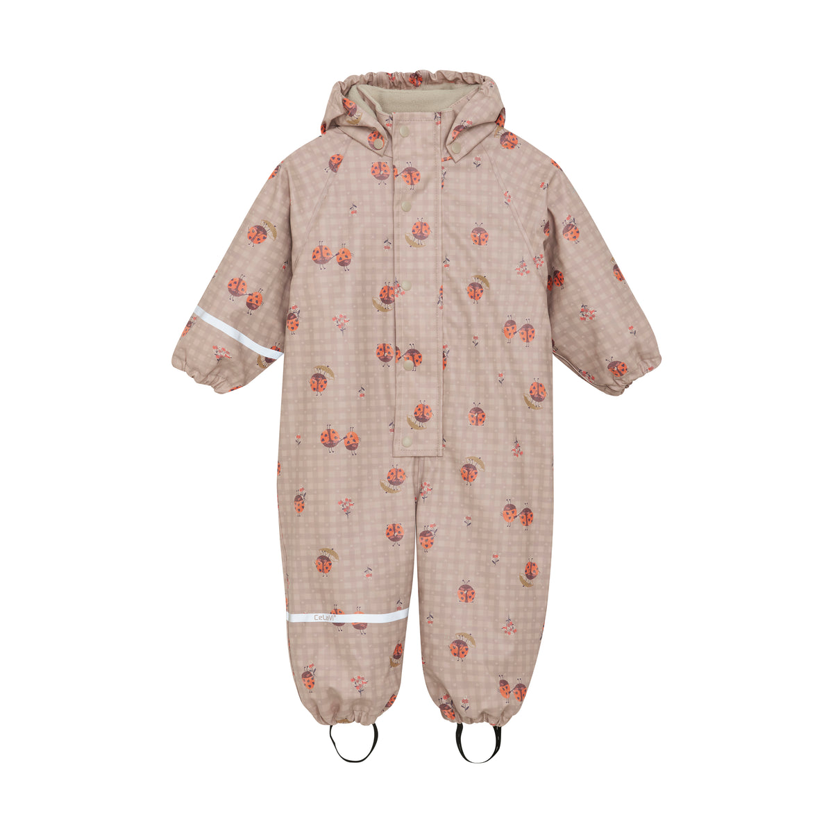 Regenanzug mit Fleece