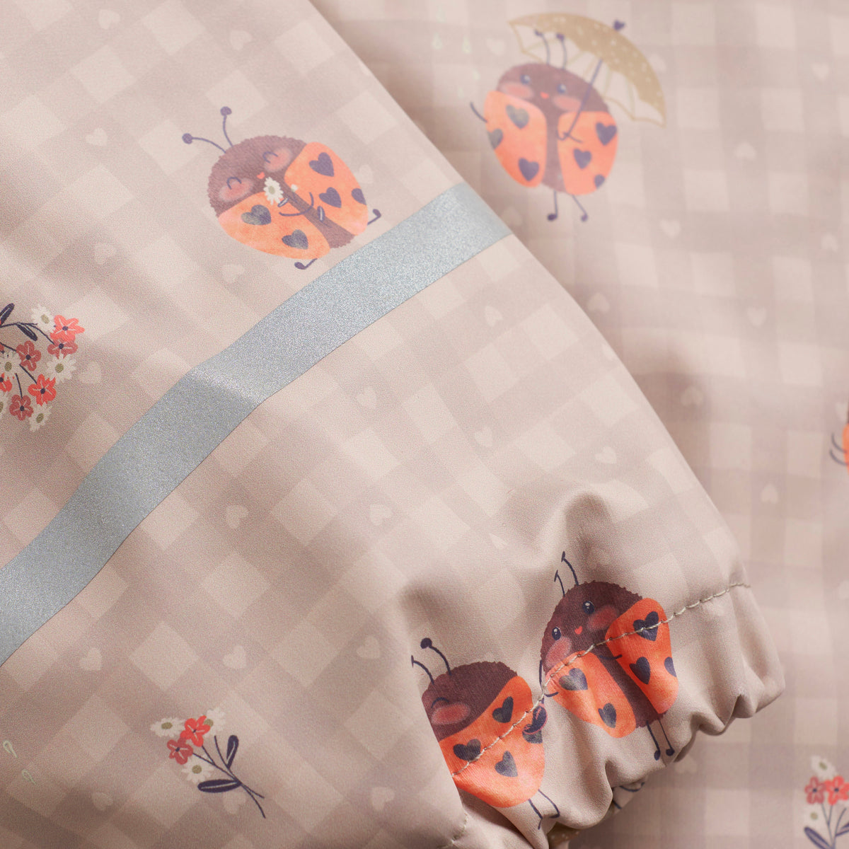 Regenanzug mit Fleece