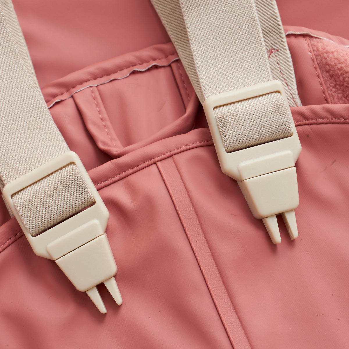 2-Teiler Regenanzug mit Fleece - Brick Dust
