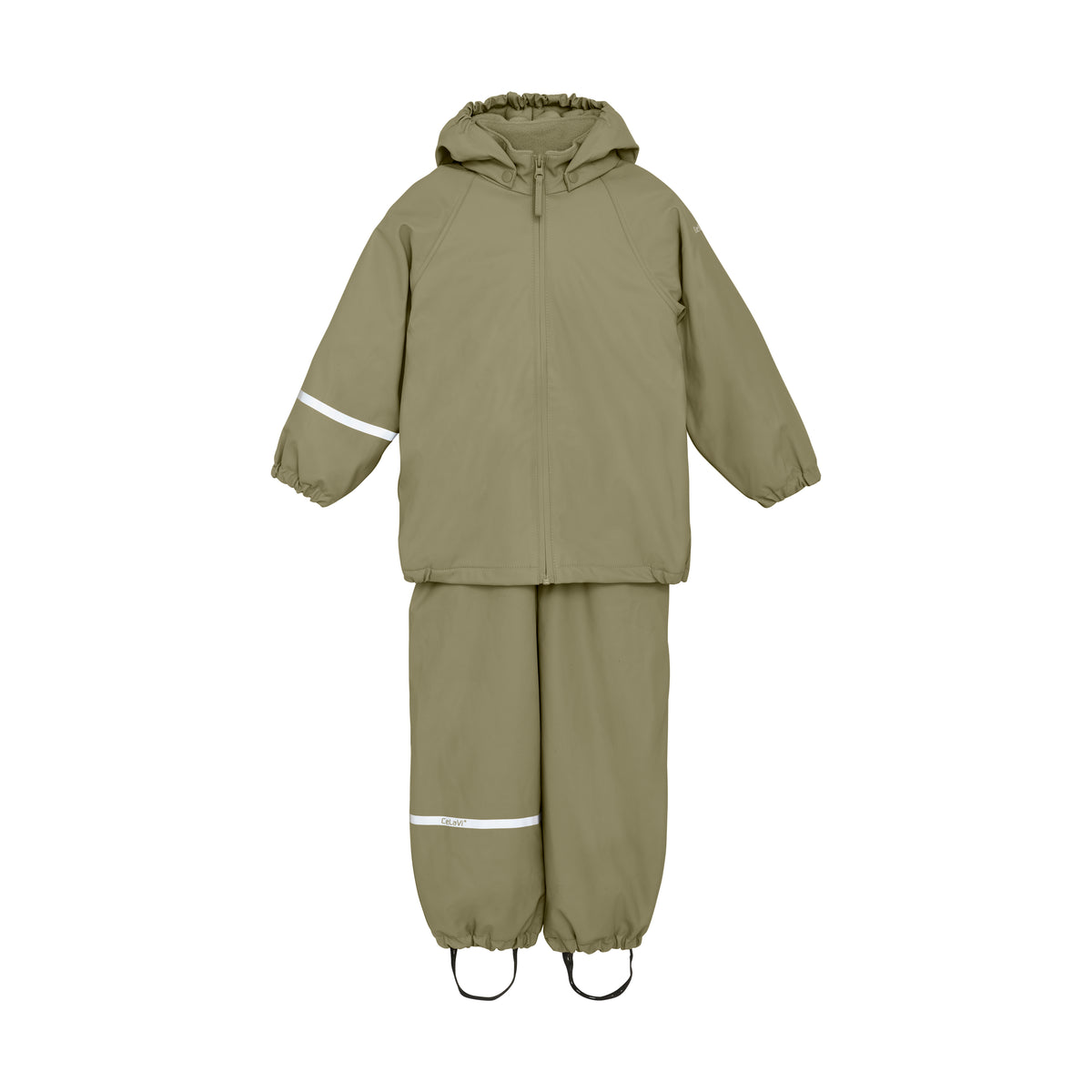 2-Teiler Regenanzug mit Fleece - Overland Trek