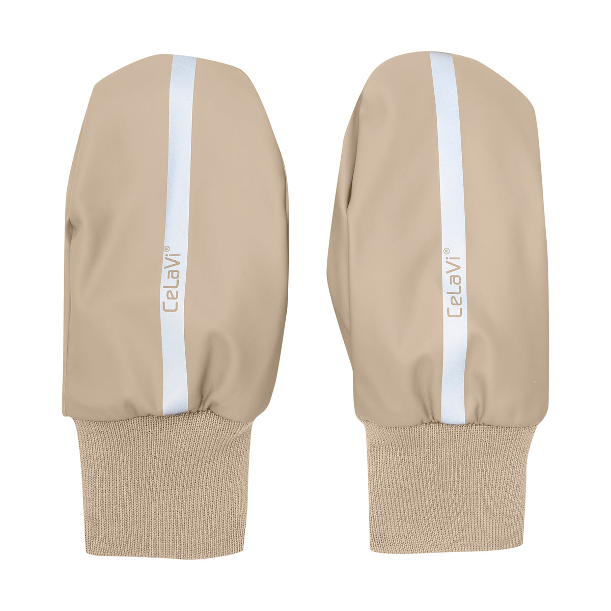 Regenhandschuhe mit Fleece - White Pepper
