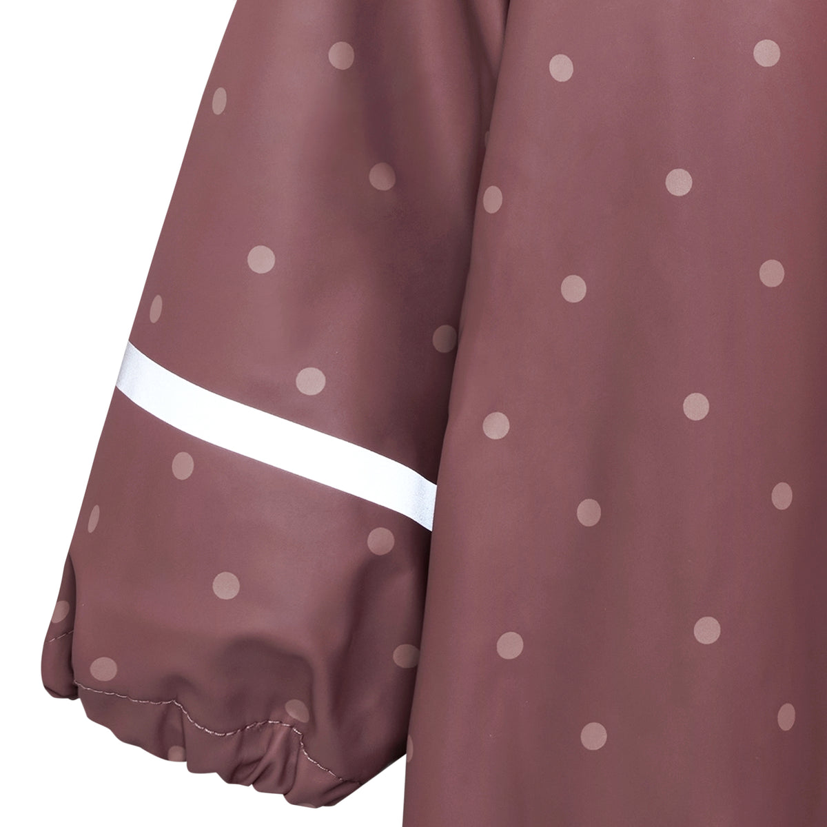 Regenanzug mit Fleece - Rose