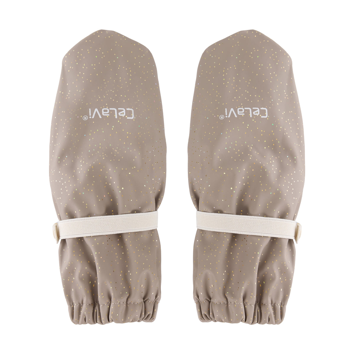 Regenhandschuhe mit Fleece - Fungi Glitter