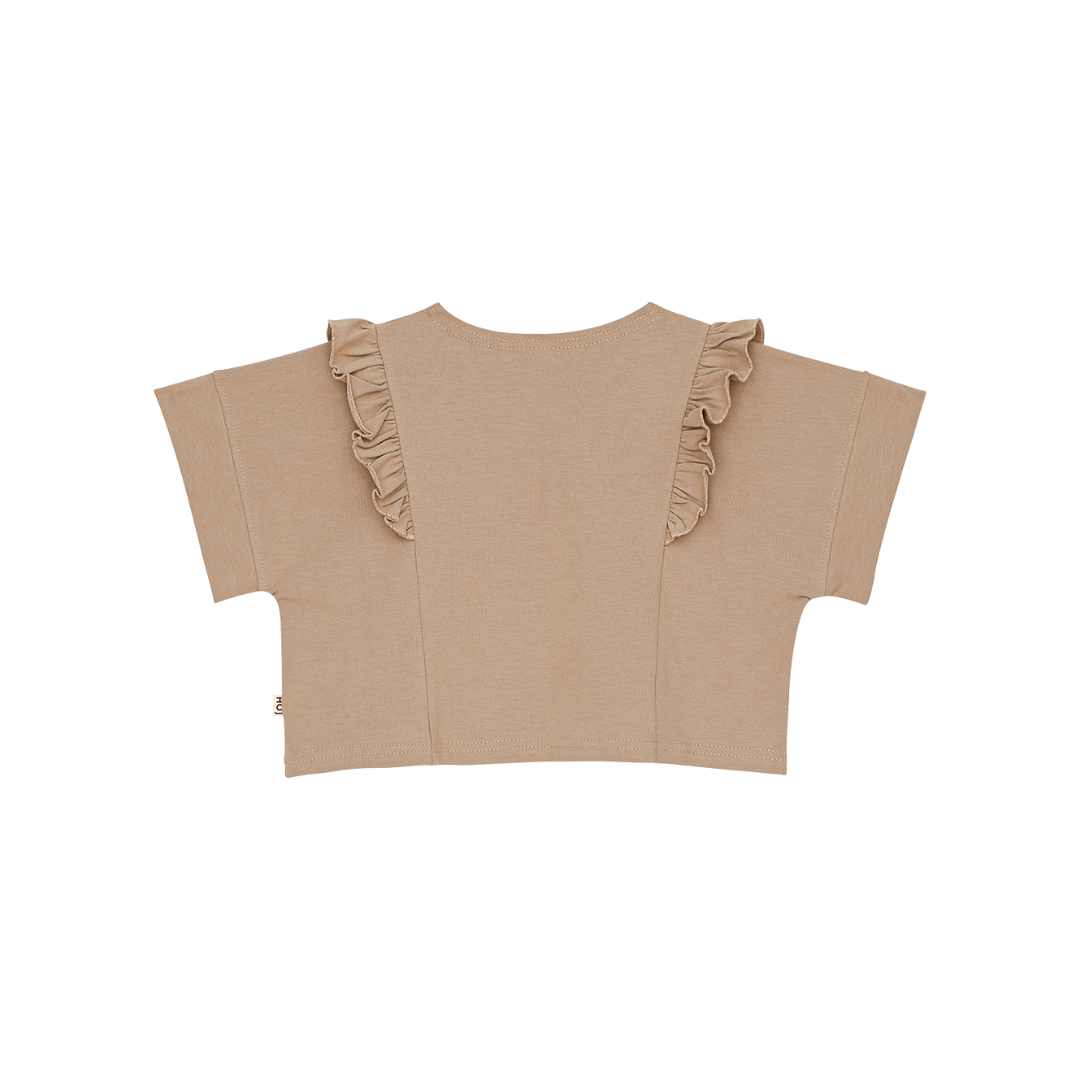 Relaxed Ruffled Tee