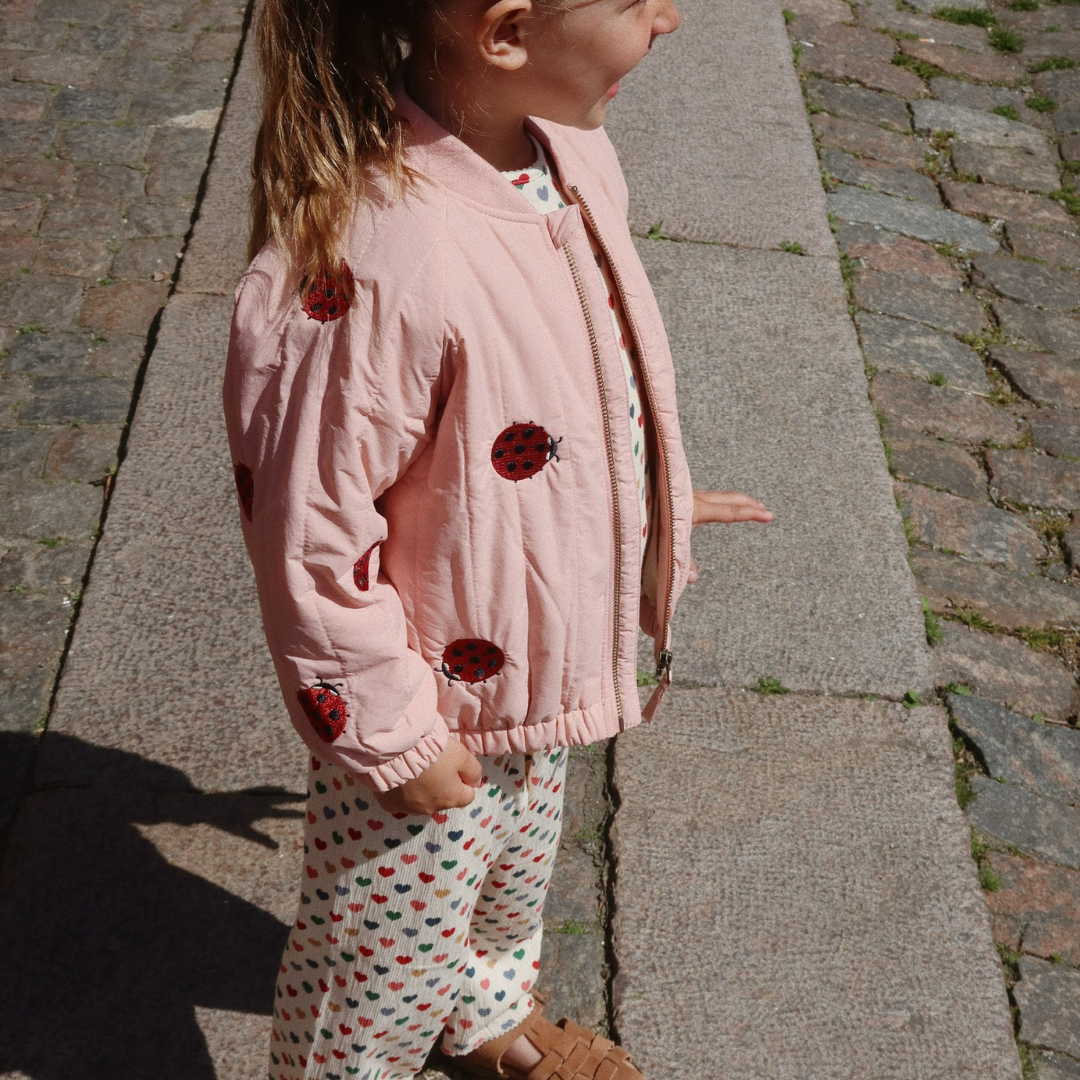 Juno Bomber Jacke - Ladybug