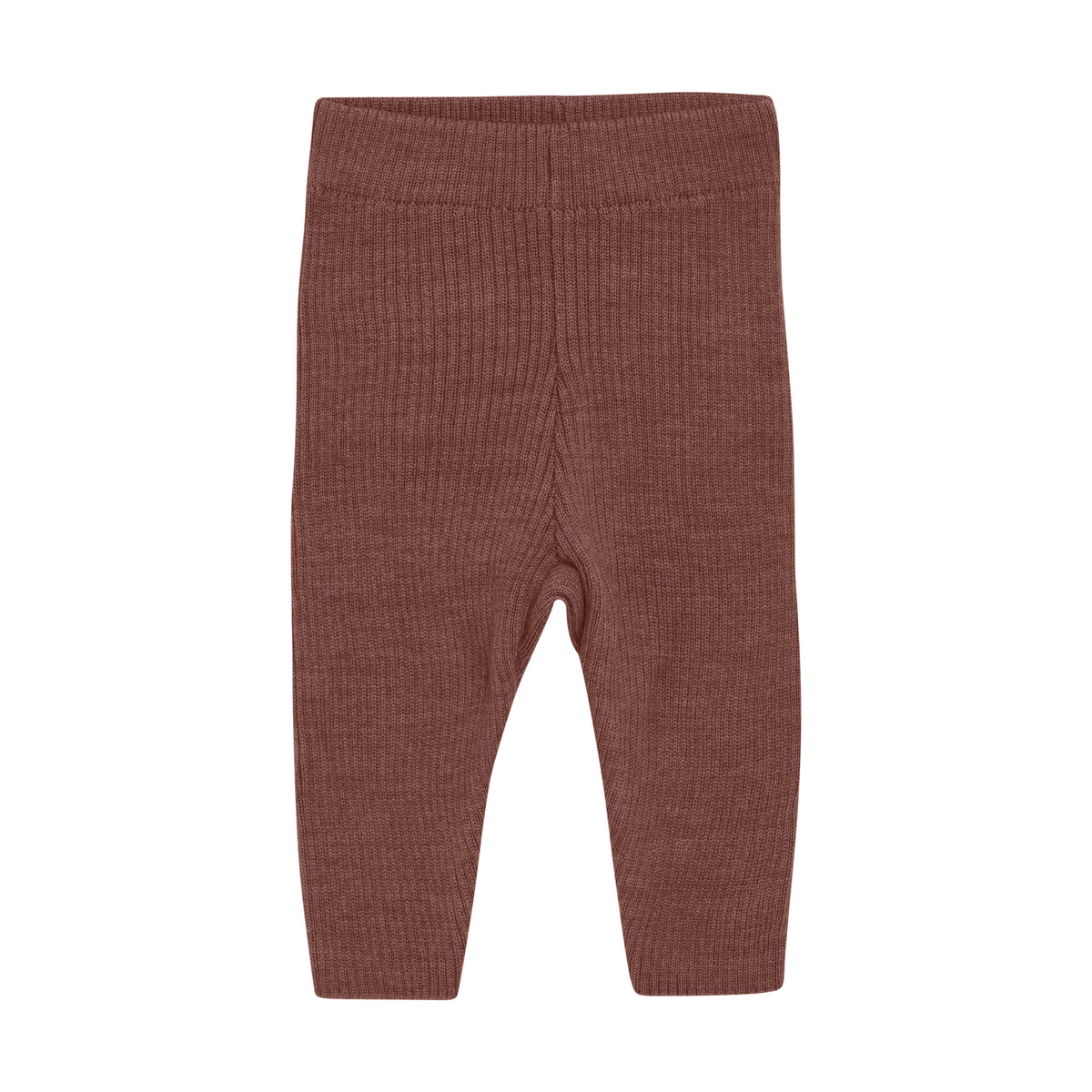 Merino Leggings - Marron