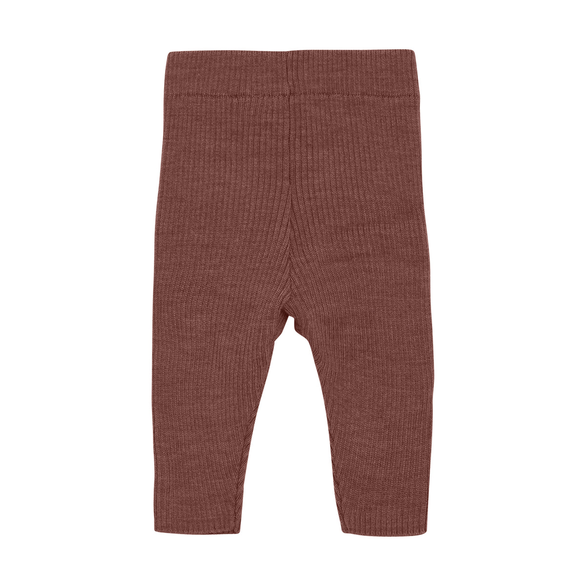 Merino Leggings - Marron