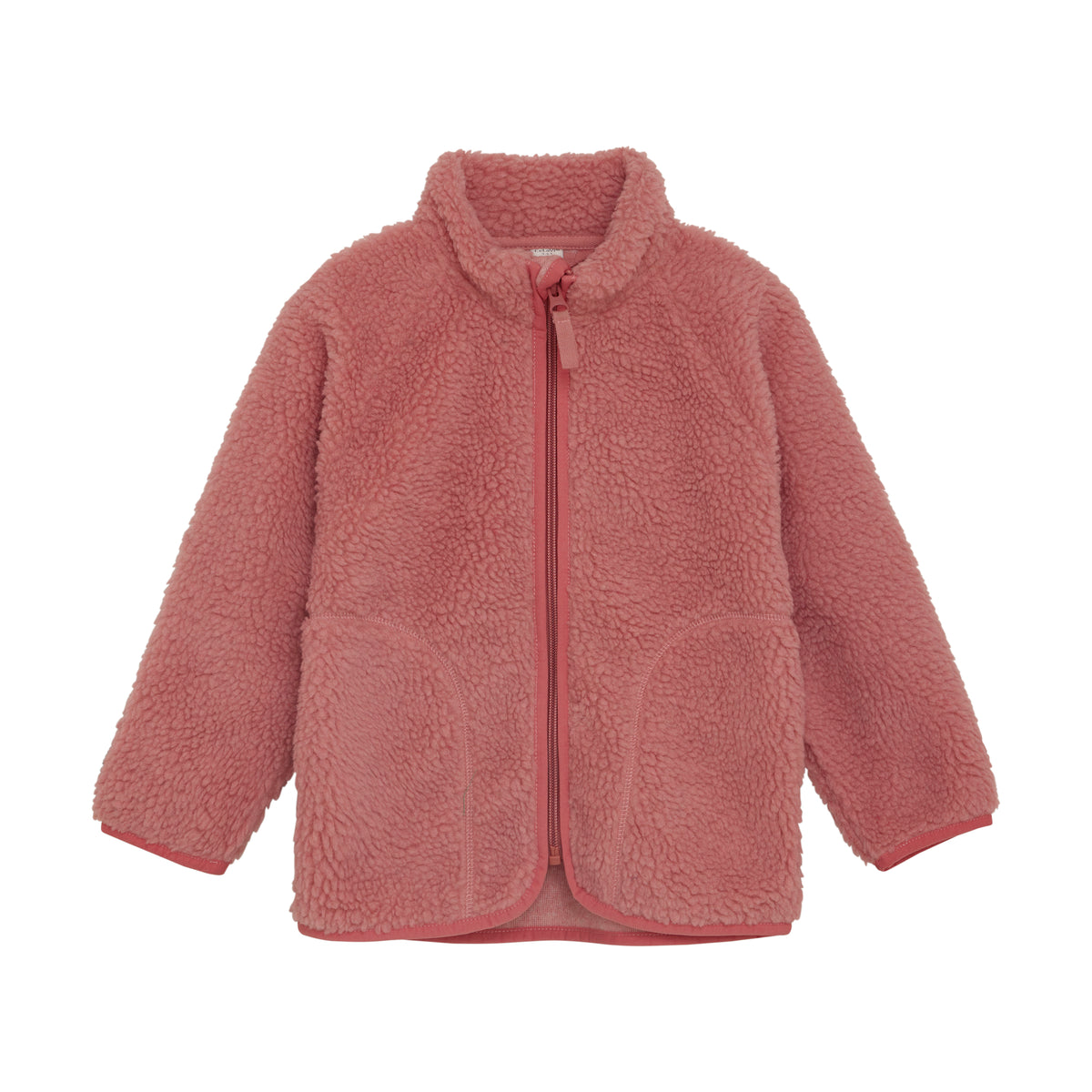 Teddy Fleece Jacke - Brick Dust