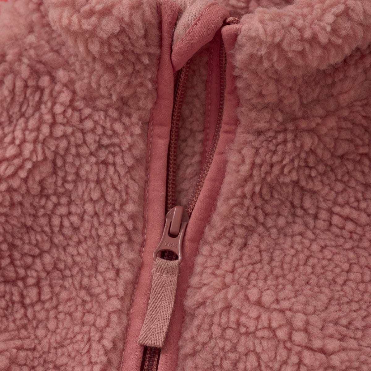 Teddy Fleece Jacke - Brick Dust
