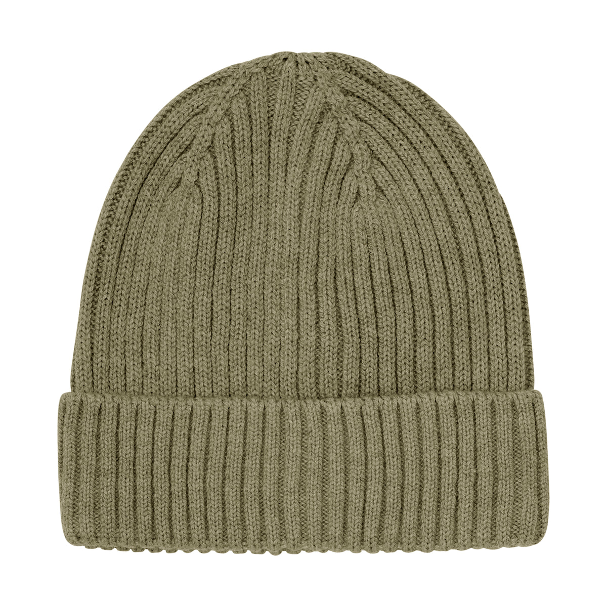 Beanie aus Merinowolle - Grün