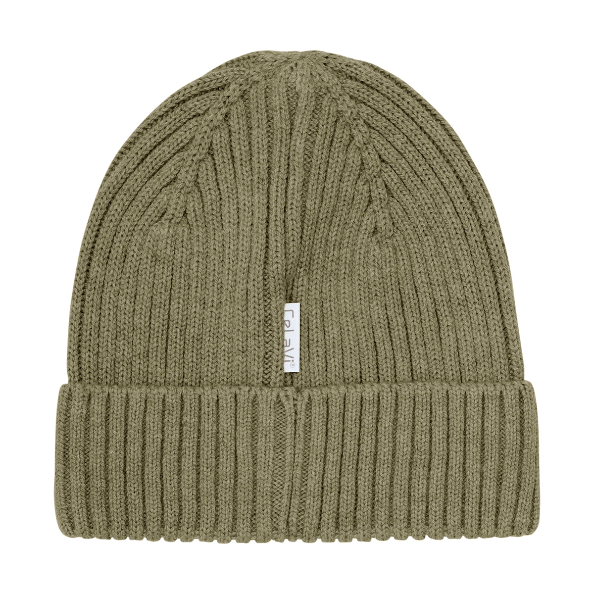 Beanie aus Merinowolle - Grün