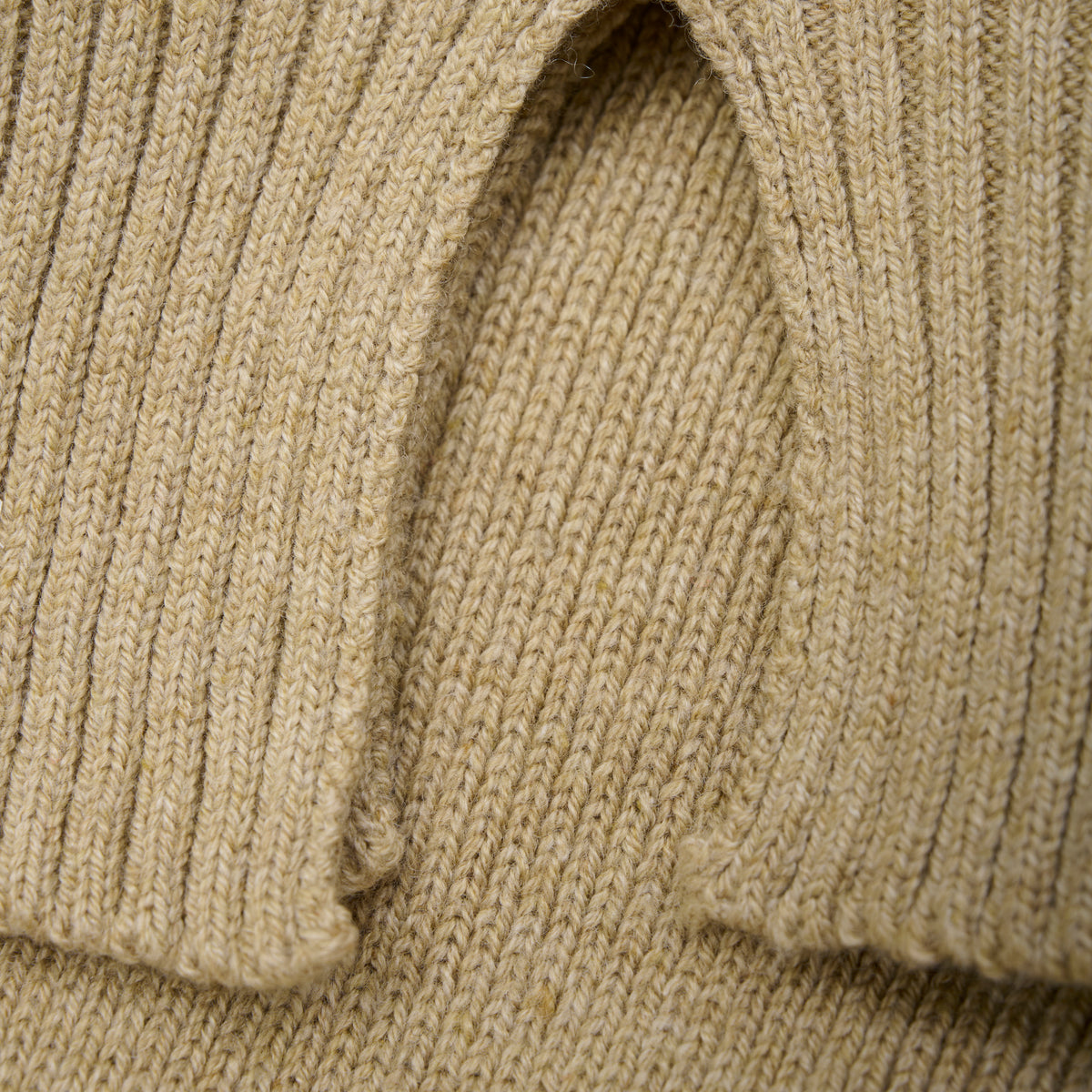 Balaclava aus Merinowolle - Beige