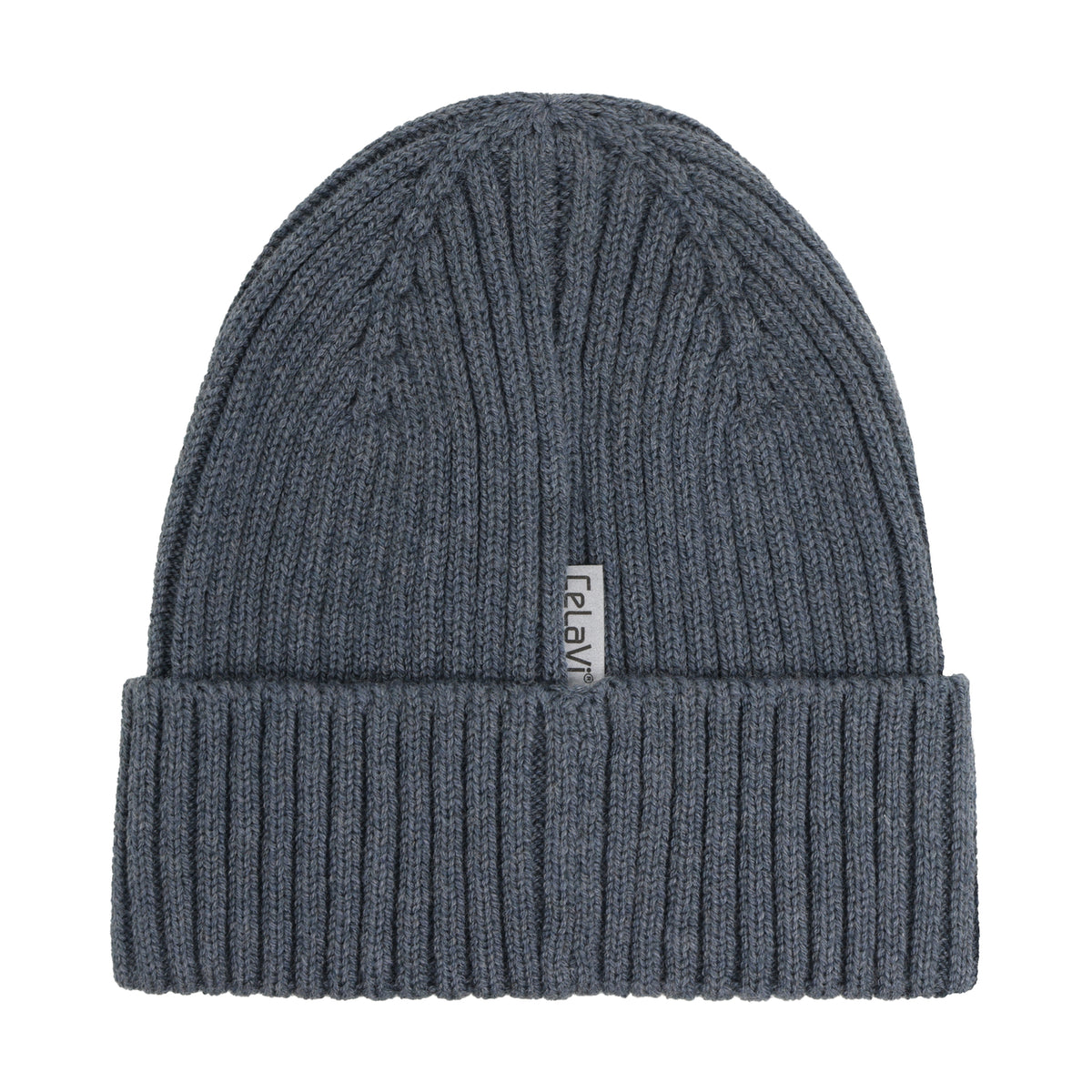 Beanie aus Merinowolle - Stormy Weather Melange