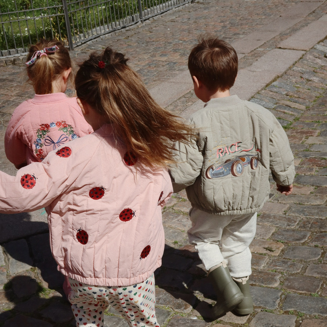 Juno Bomber Jacke - Ladybug