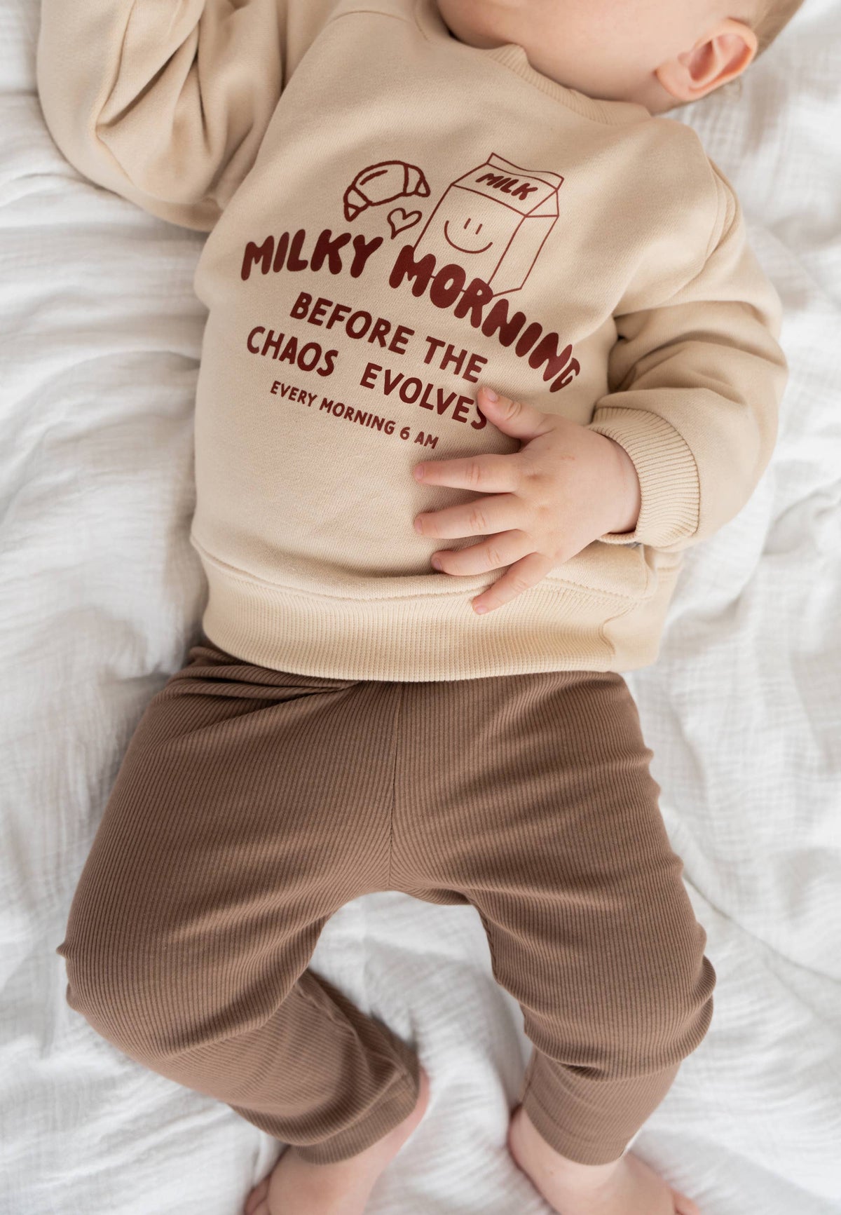 Milky Morning Sweatshirt beige