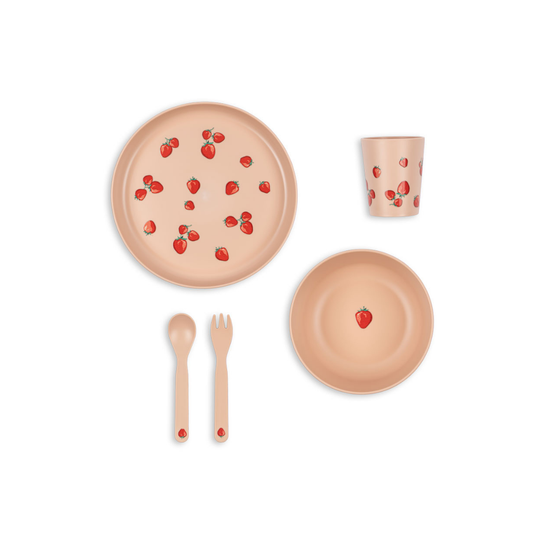 Dinner Set - Erdbeeren