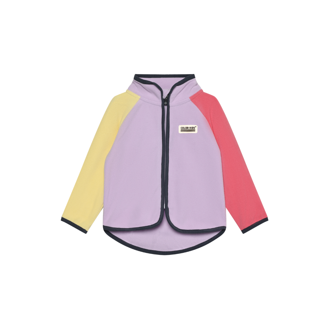 Baby Fleece Jacke - Orchid Bloom