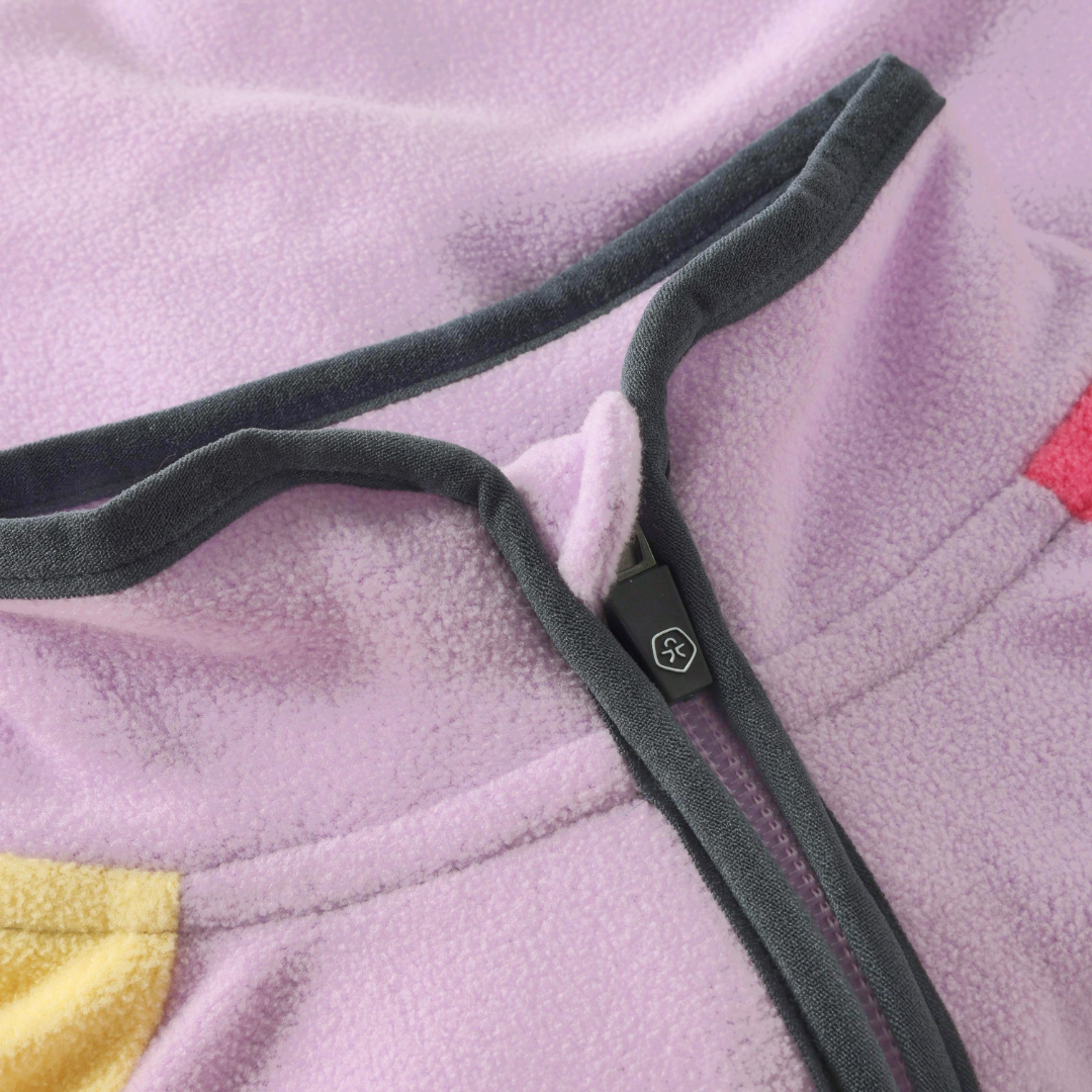 Baby Fleece Jacke - Orchid Bloom