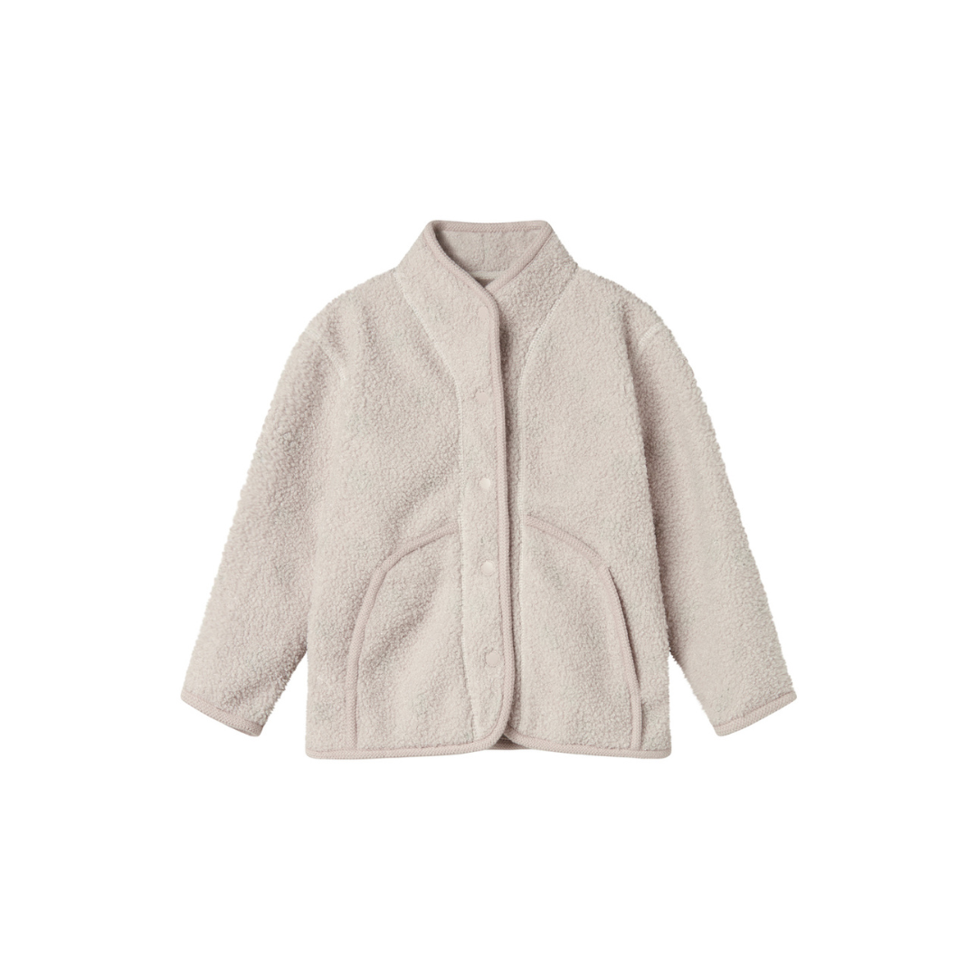 Teddyjacke Olla - Moon Grey