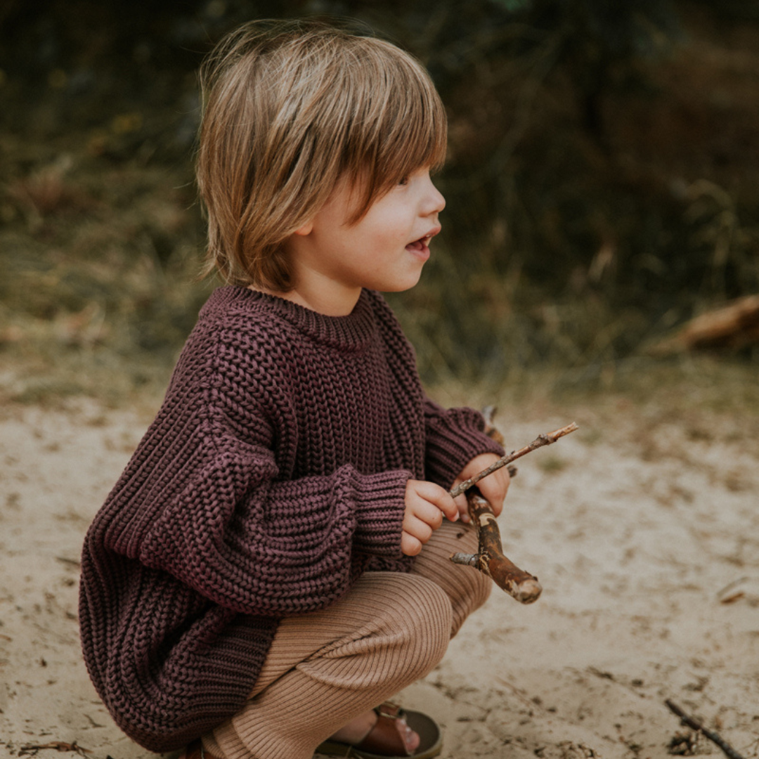 Strickpullover YUKI - Fig