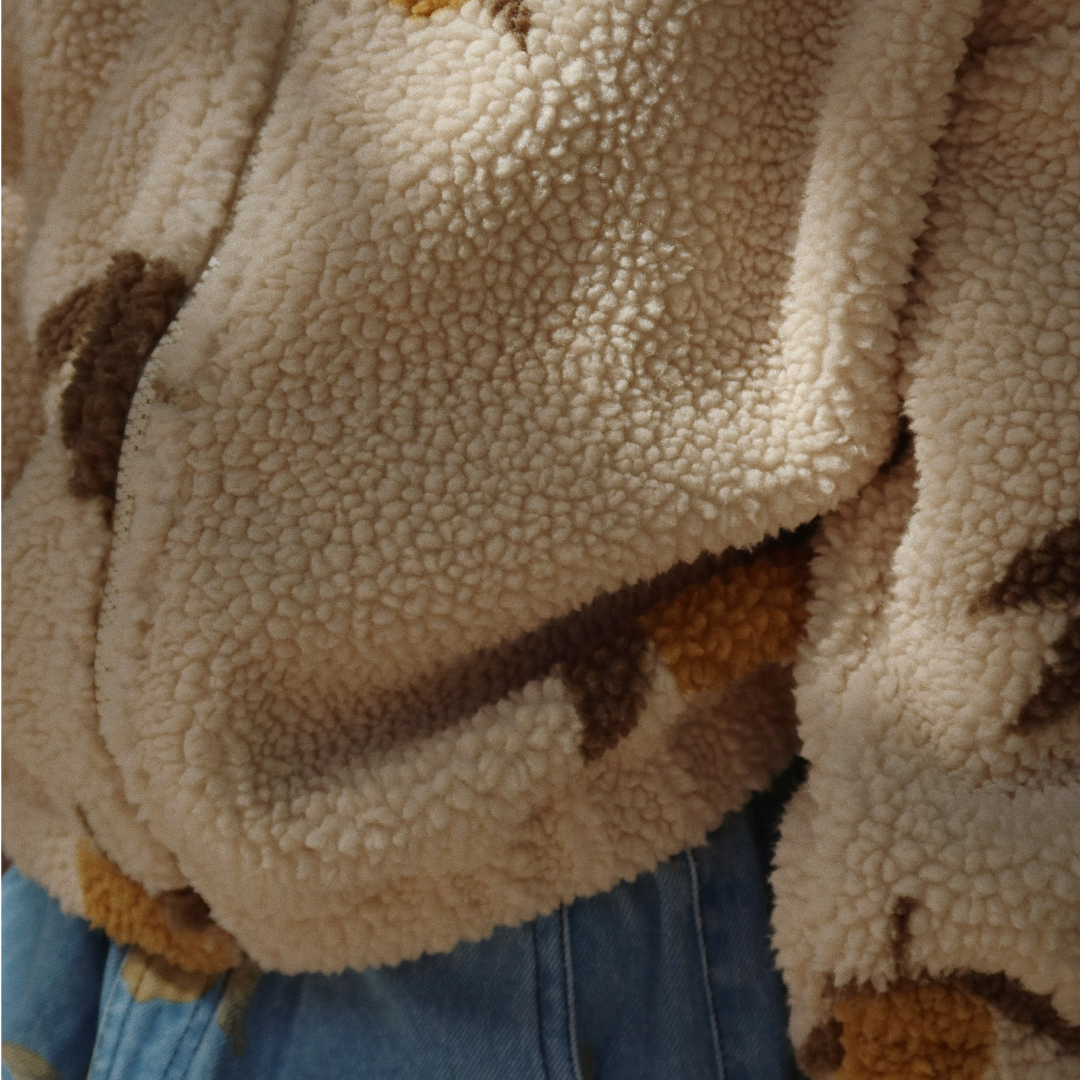 Jody Teddy Jacke - lemon