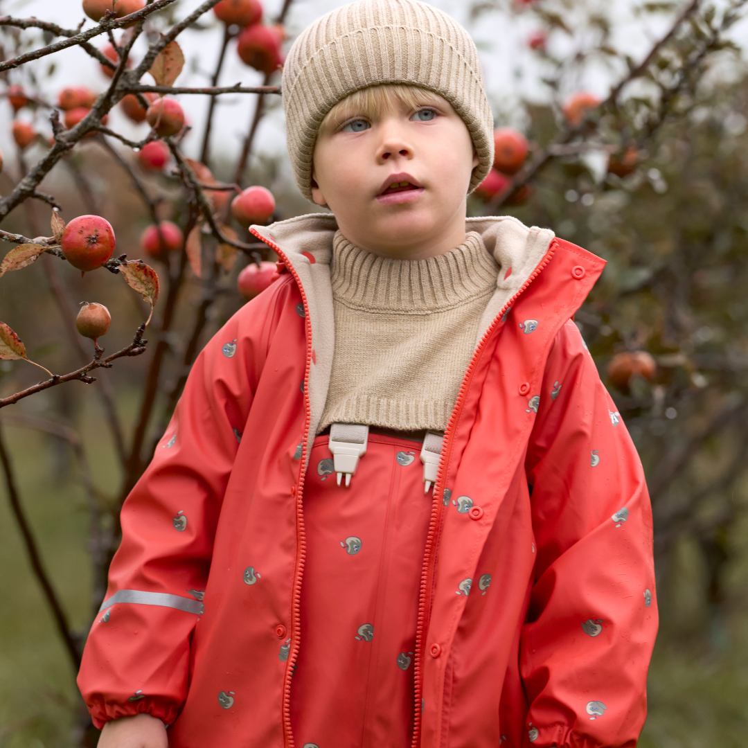 Beanie aus Merinowolle - Beige