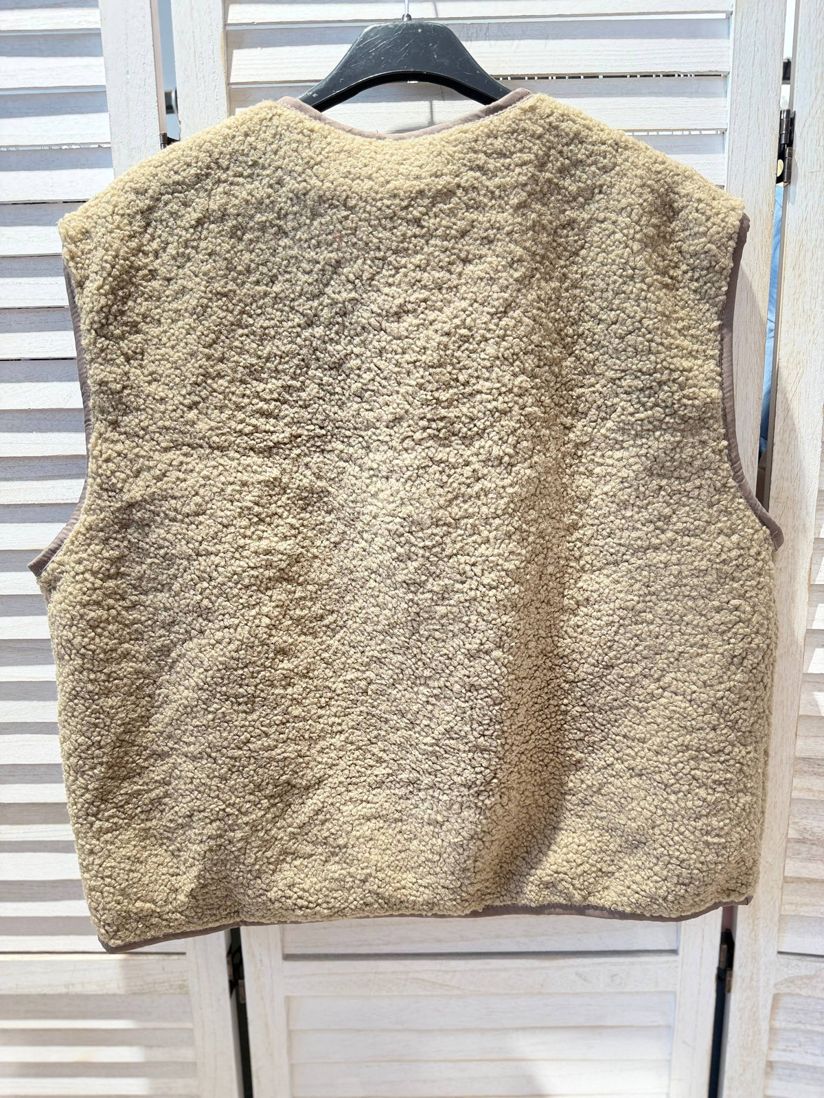 Teddyweste Woman - beige