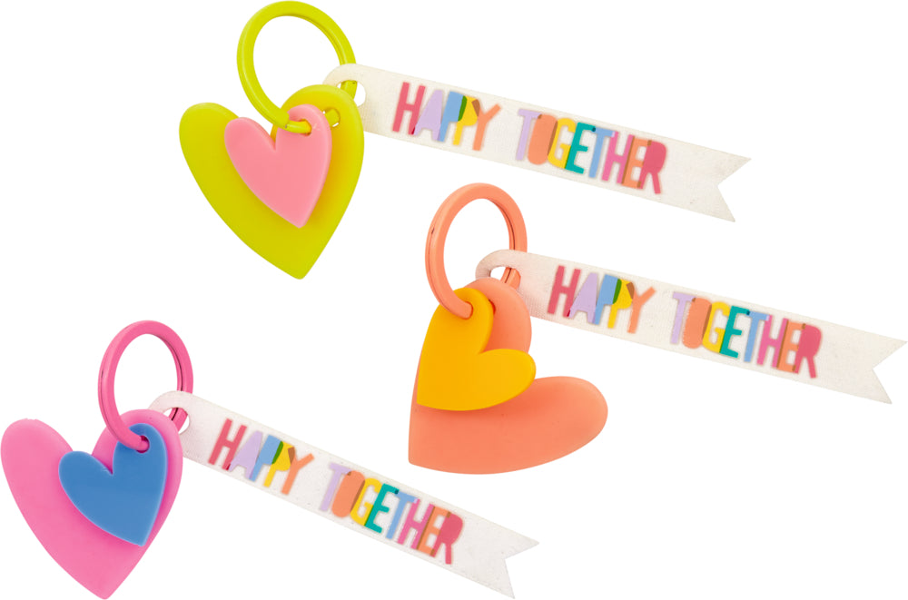 Schlüsselanhänger Herz - Happy Together