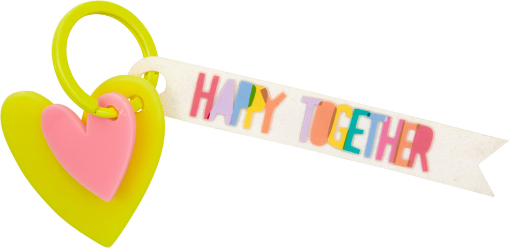 Schlüsselanhänger Herz - Happy Together