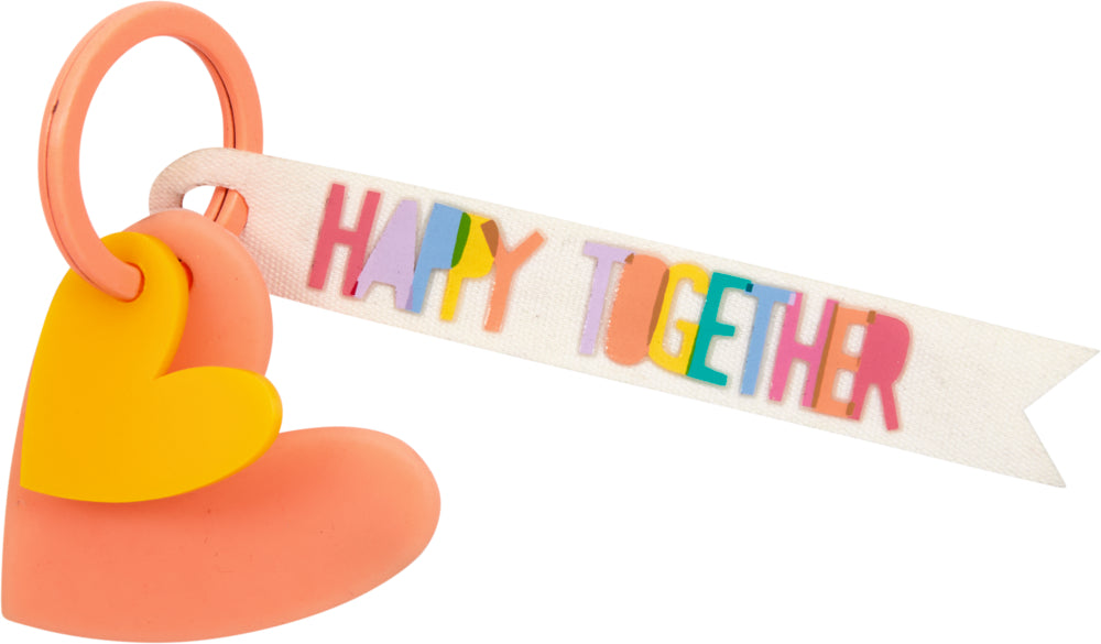 Schlüsselanhänger Herz - Happy Together
