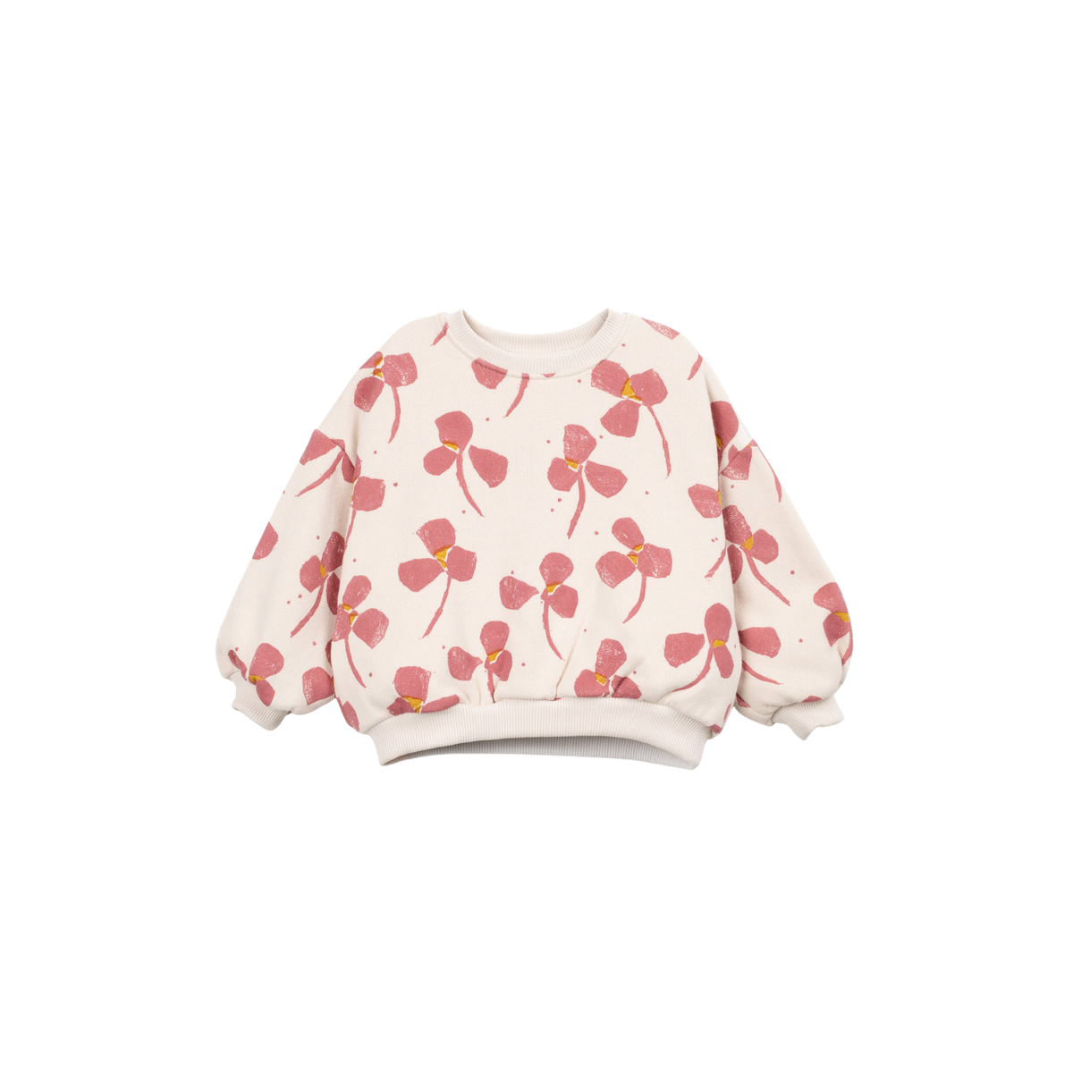 Pullover Blumen - rosa