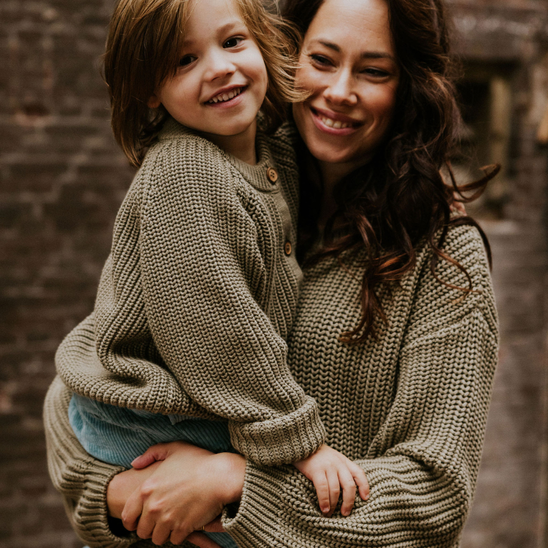 Strickpullover YUKI - sage