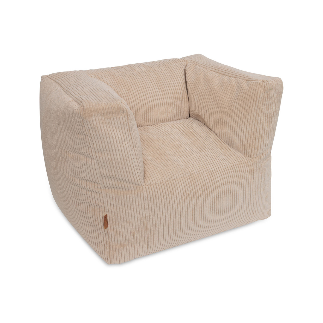 Kindersessel Sitzsack - kord natural