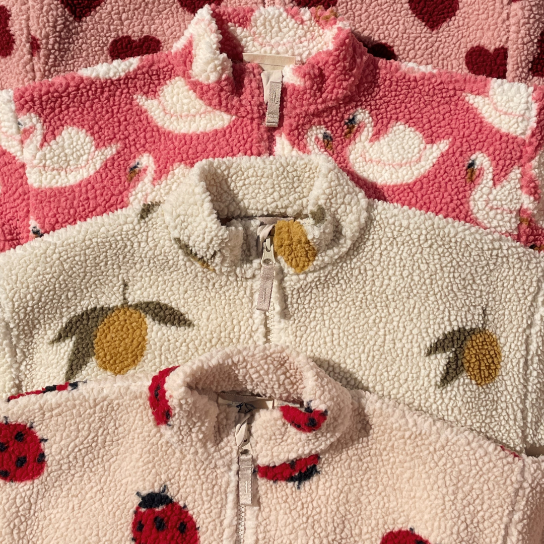 Jody Teddy Jacke - Ladybug