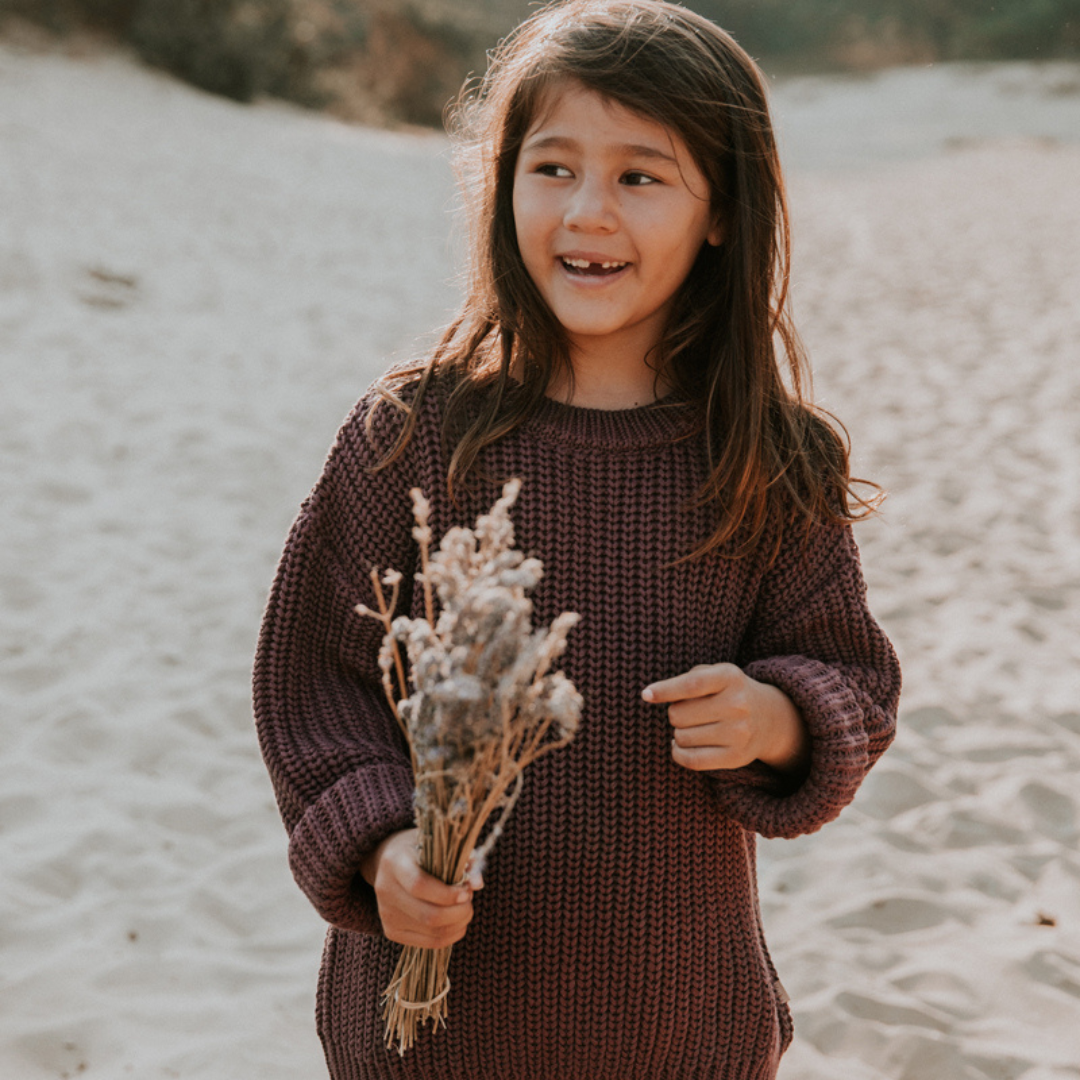 Strickpullover YUKI - Fig