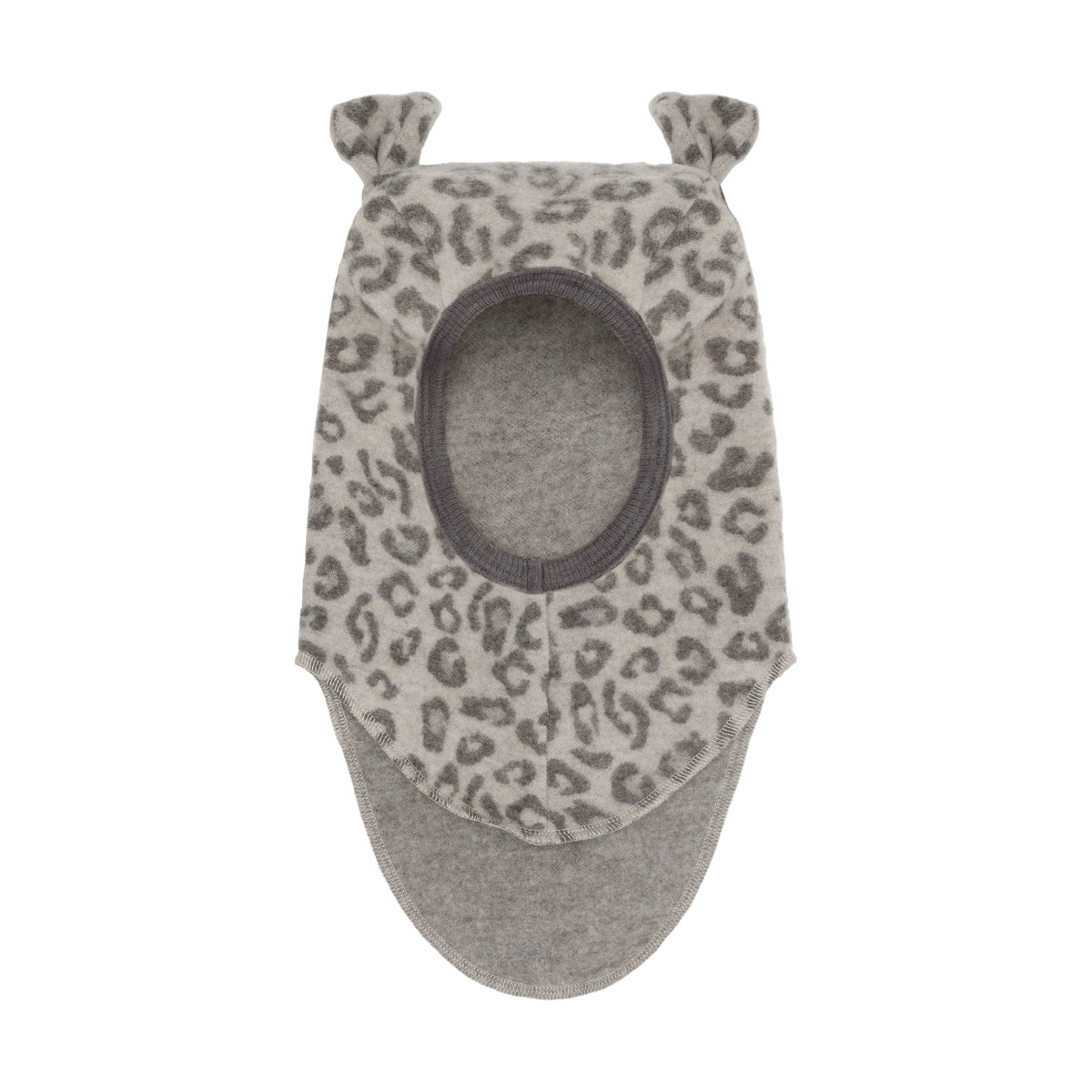 Balaclava mit Ohren Wool Fleece - Leo