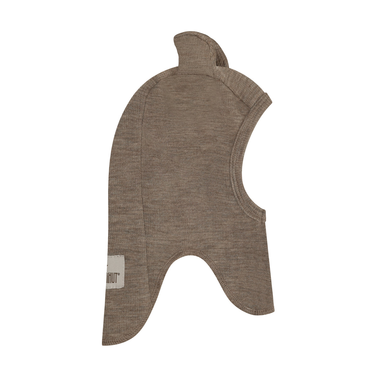 Balaclava mit Ohren Rib - Beige
