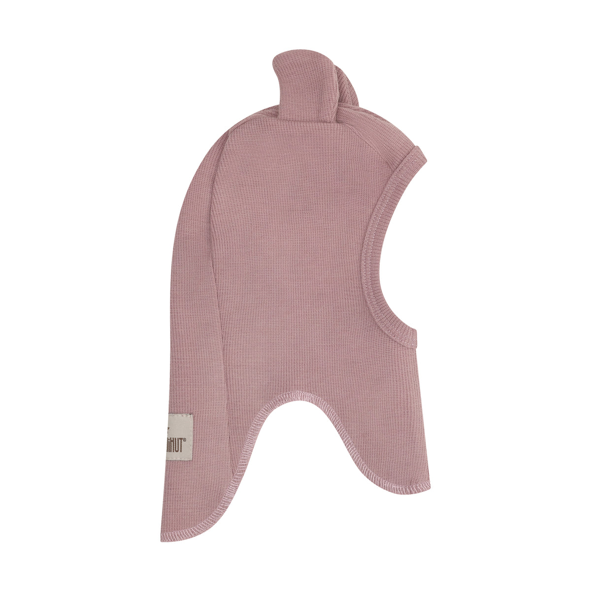 Balaclava mit Ohren Rib - Rose