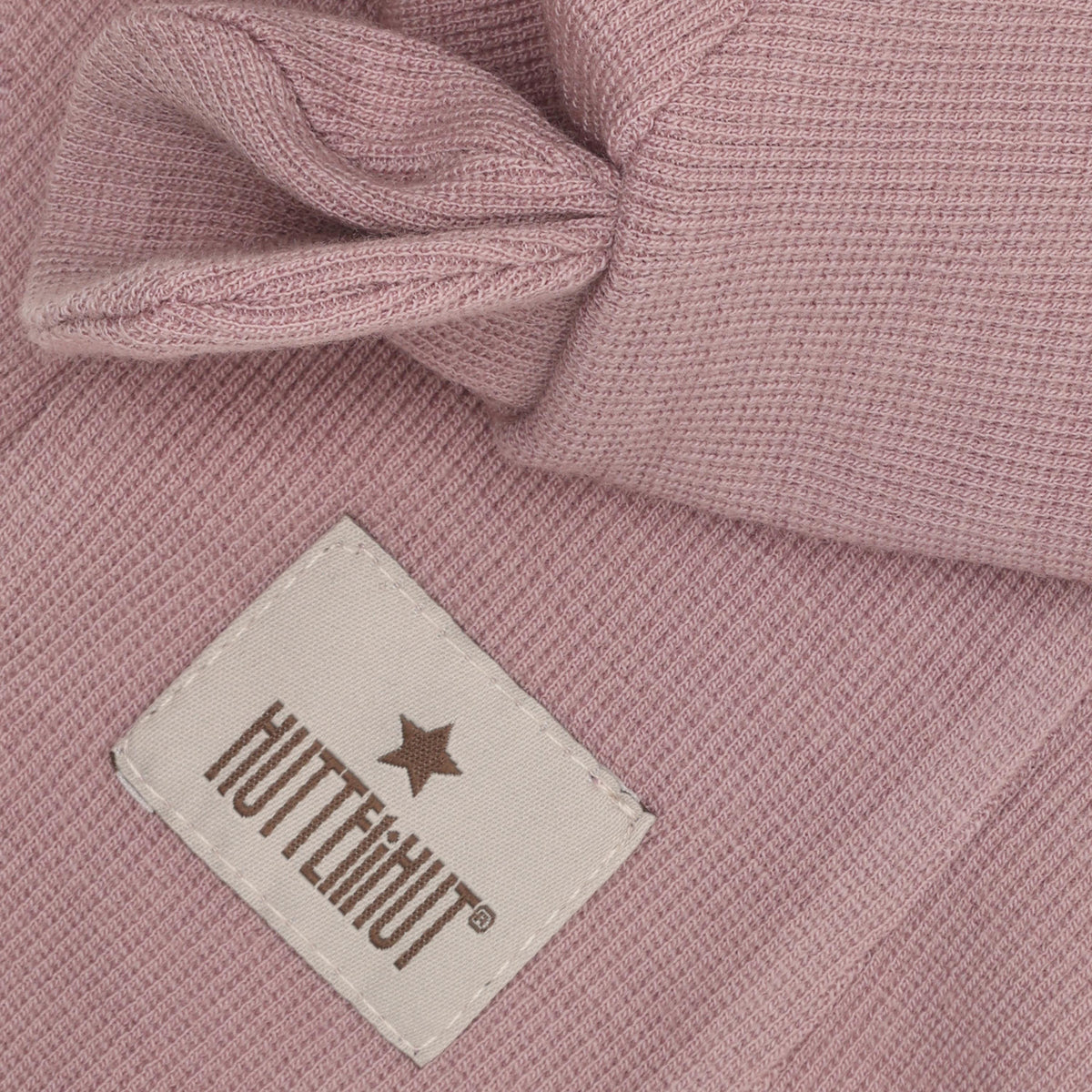 Balaclava mit Ohren Rib - Rose