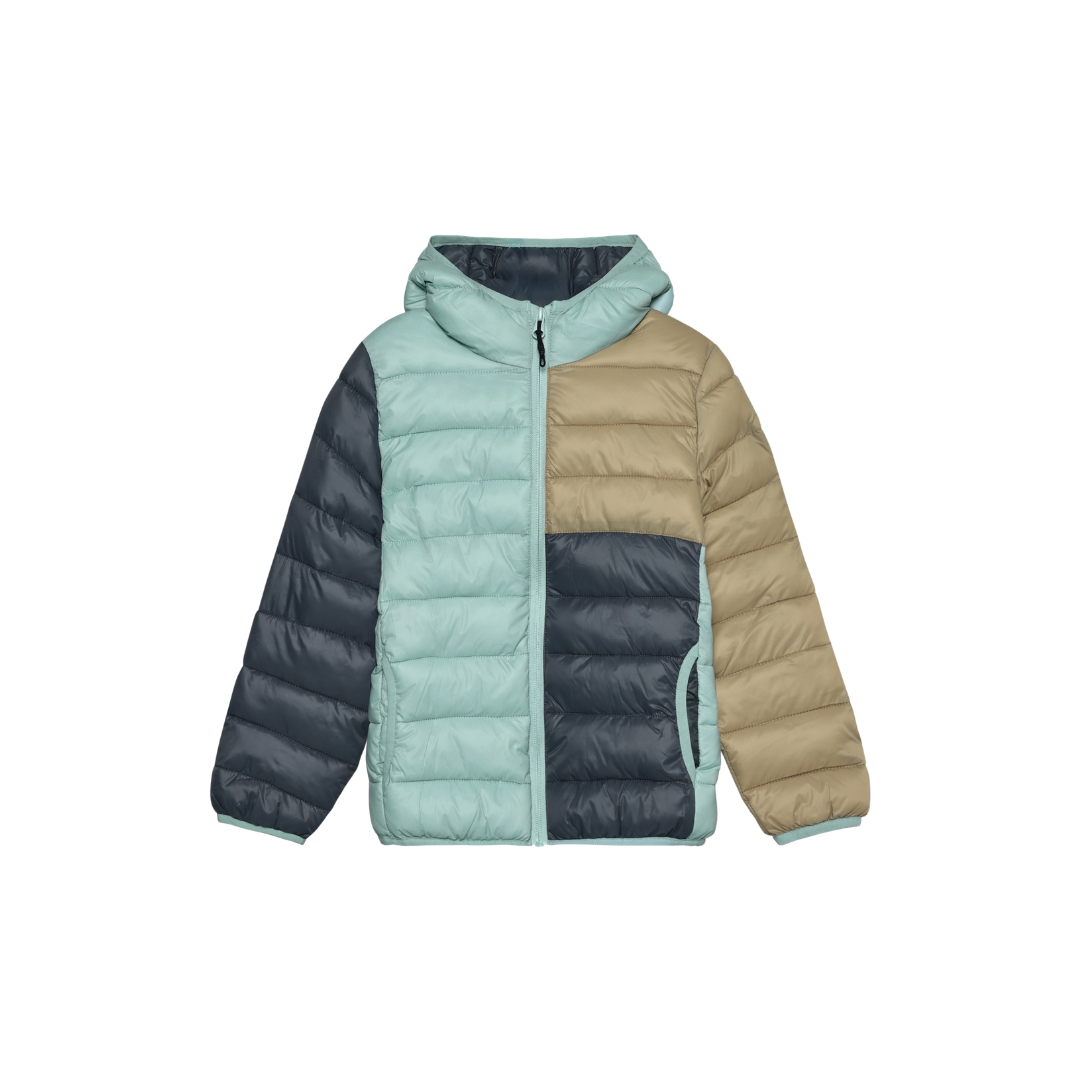 Wattierte Kinderjacke - Blau