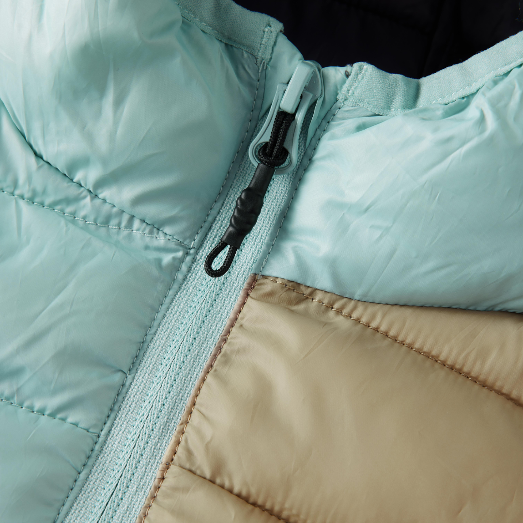 Wattierte Kinderjacke - Blau