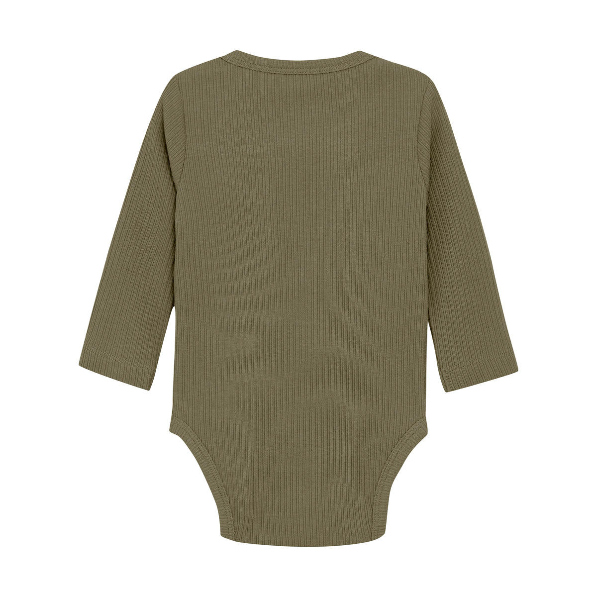 Langarm Rib Body - khaki