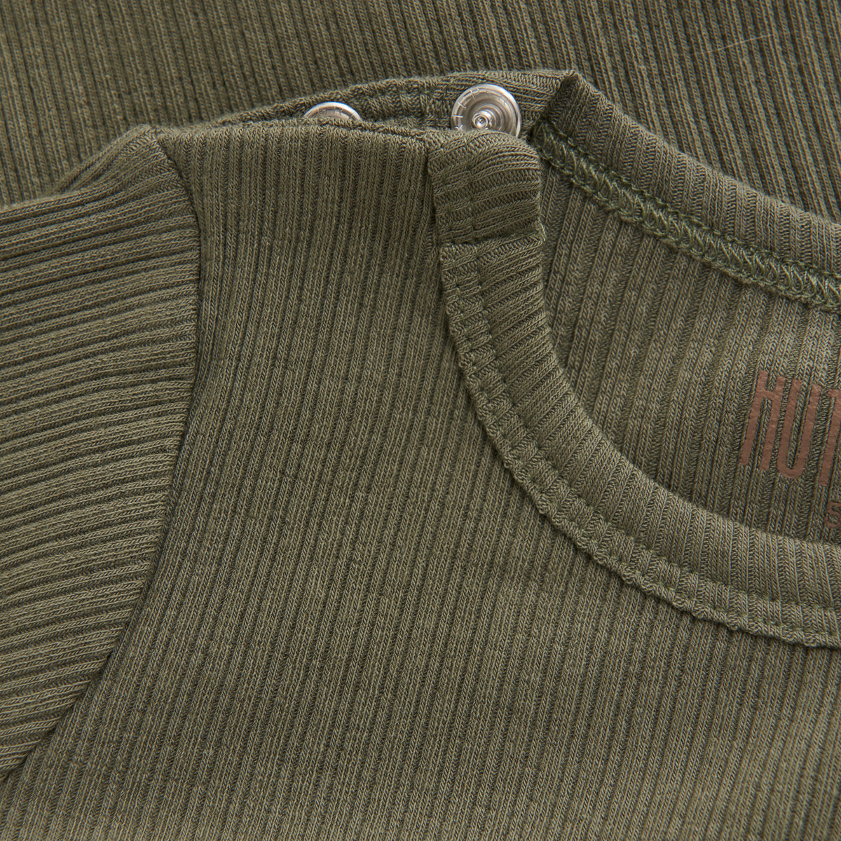 Langarm Rib Body - khaki